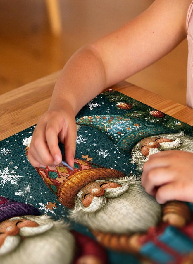 Cafly Jigsaw Puzzles for Adults 1000 Pieces, Adult and Family Game (Elven Christmas Dwarfs) - Image 2